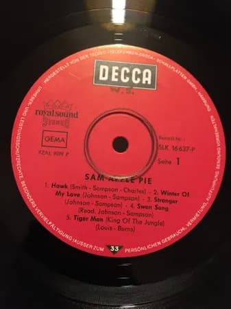 Sam Apple Pie — Sam Apple Pie