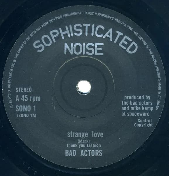 Bad Actors — Strange Love