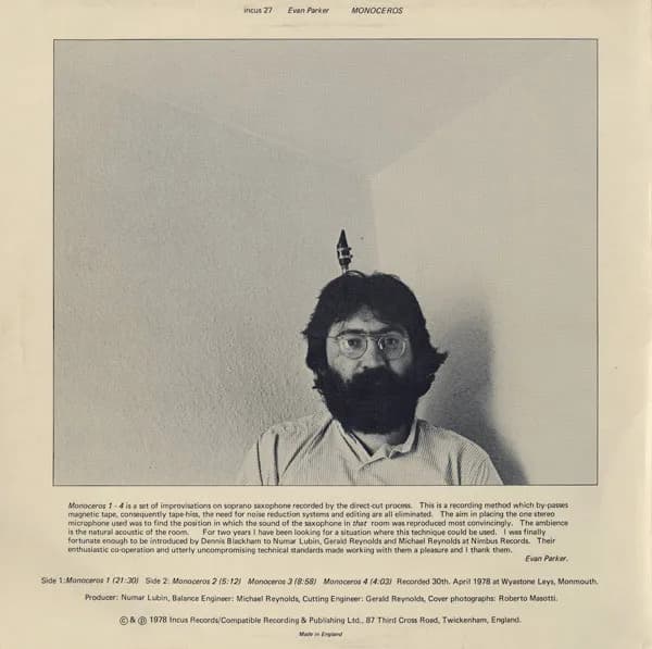 Evan Parker — Monoceros