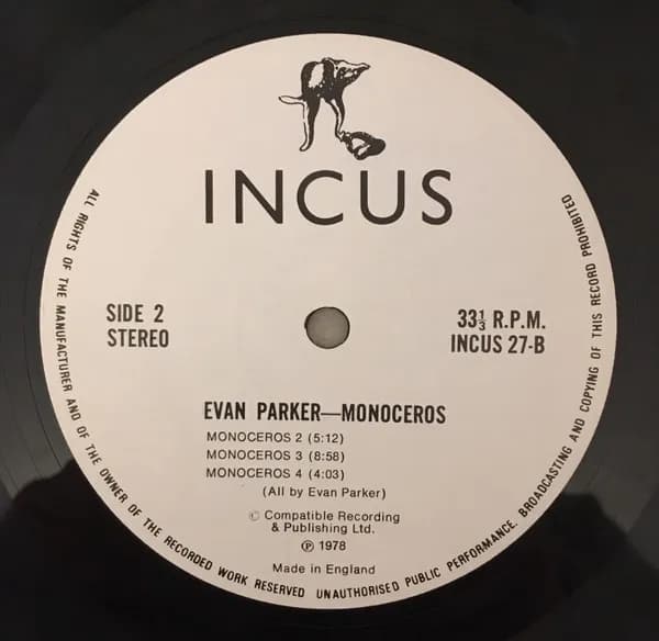 Evan Parker — Monoceros