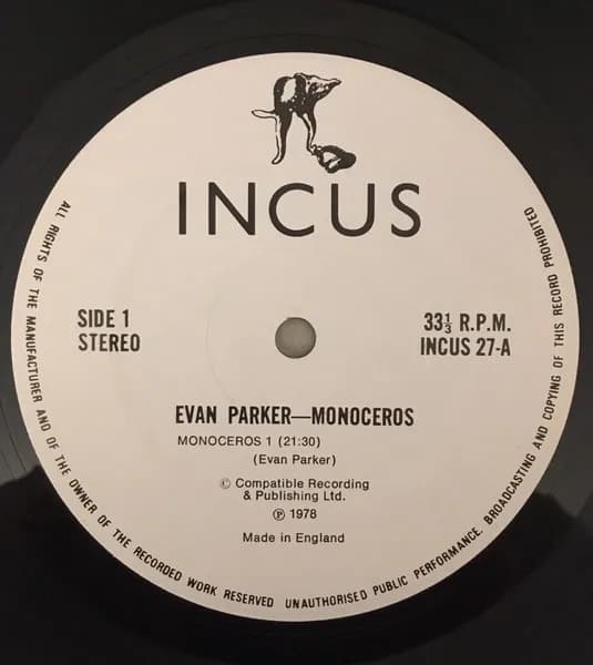 Evan Parker — Monoceros