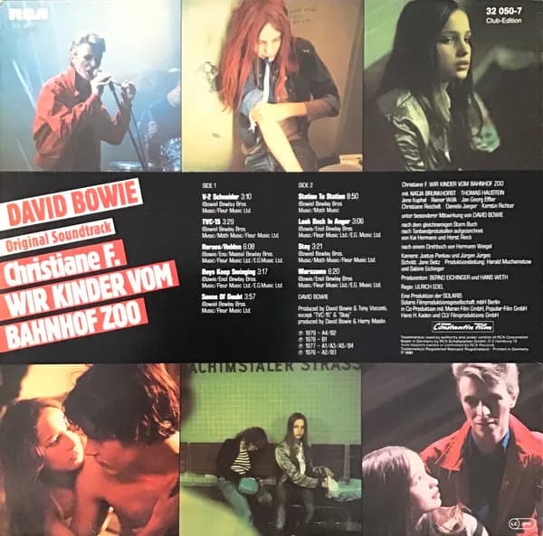 David Bowie — Christiane F. Wir Kinder Vom Bahnhof Zoo (Original Soundtrack)
