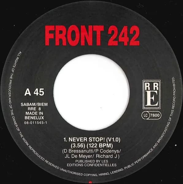 Front 242 — Never Stop!