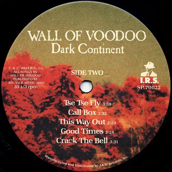 Wall Of Voodoo — Dark Continent
