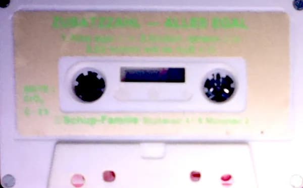 Zusatzzahl — Alles Egal/Demo-Tape