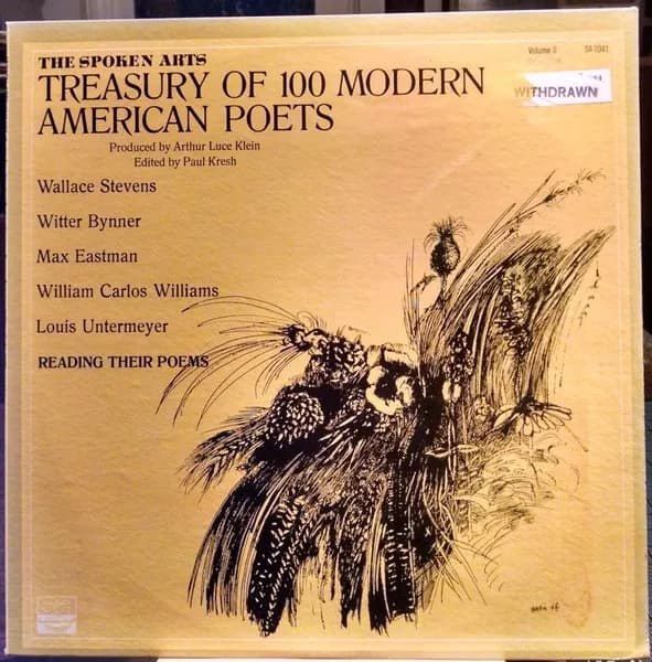 The Spoken Arts Treasury of 100 Modern American Poets Volume II
