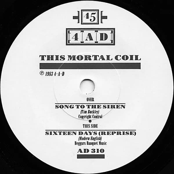 This Mortal Coil — Song To The Siren