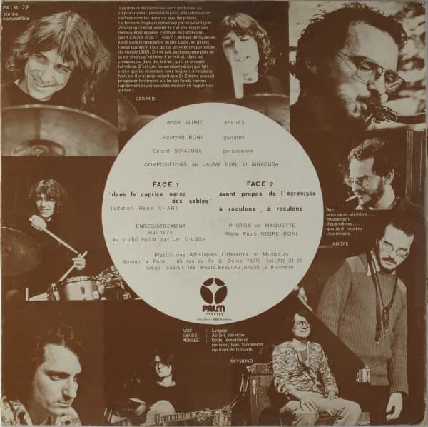 Gérard Siracusa - André Jaume - Raymond Boni — Nommo - Dans Le Caprice Amer Des Sables