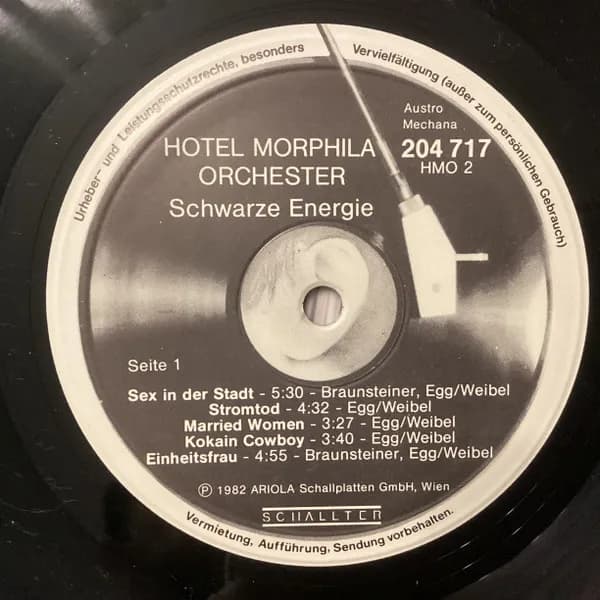Hotel Morphila Orchester — Schwarze Energie
