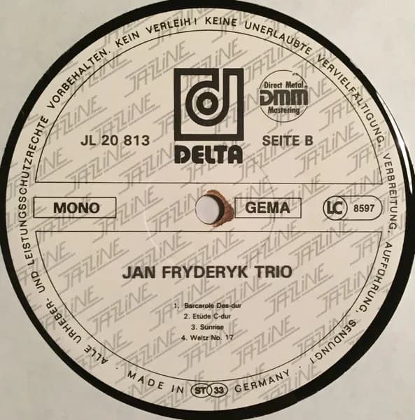 Jan Fryderyk Dobrowolski, Charlie Mariano, Alberto Alarcón — Trio