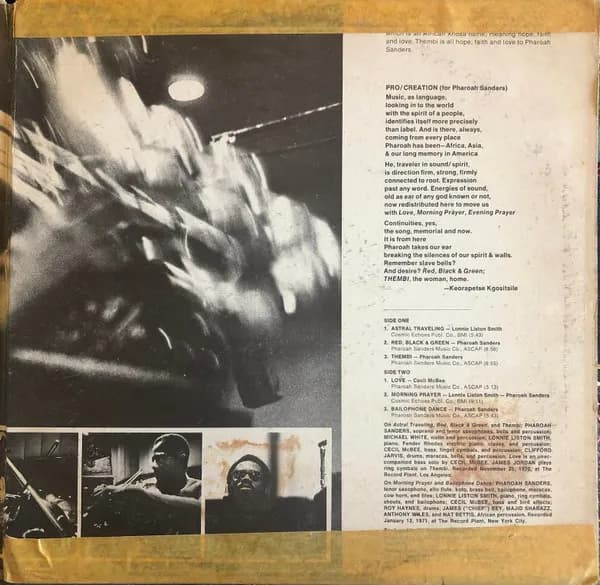 Pharoah Sanders — Thembi