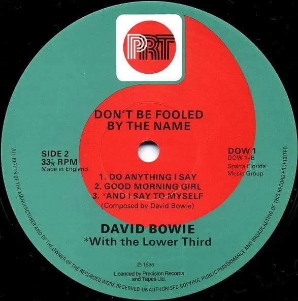 David Bowie — Don't Be Fooled By The Name