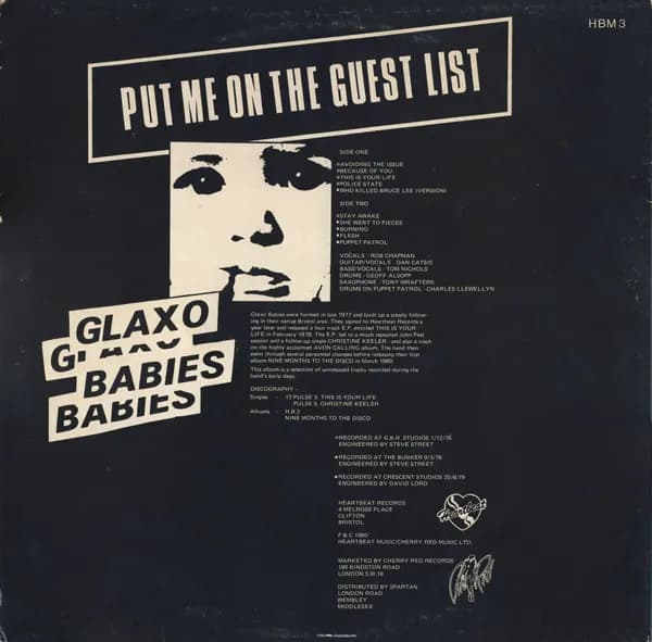 Glaxo Babies — Put Me On The Guest List
