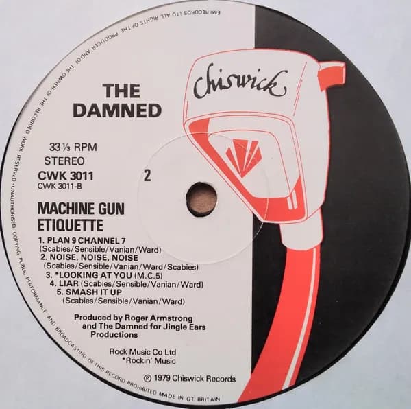 The Damned — Machine Gun Etiquette