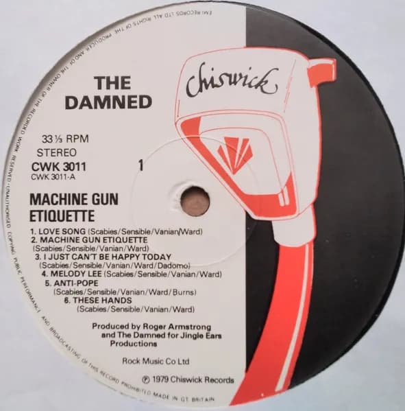 The Damned — Machine Gun Etiquette