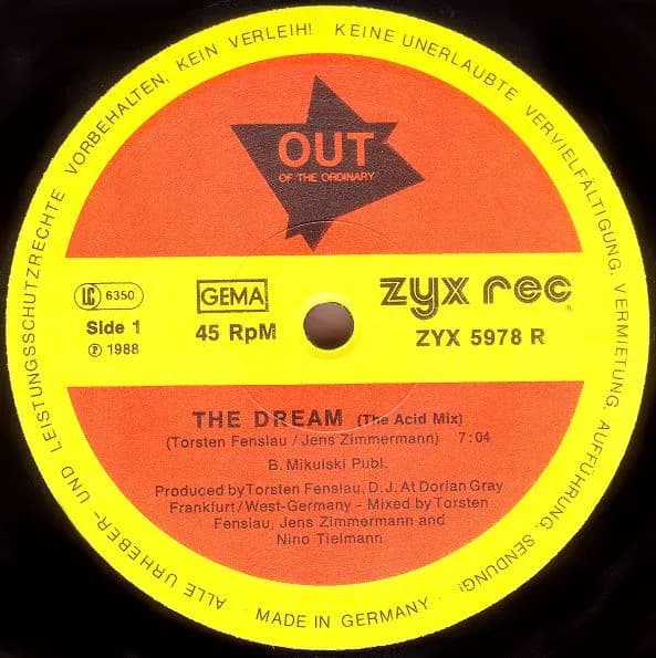 Out Of The Ordinary — The Dream (The Acid Mix)