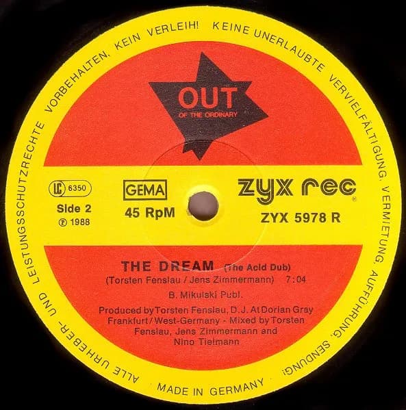 Out Of The Ordinary — The Dream (The Acid Mix)