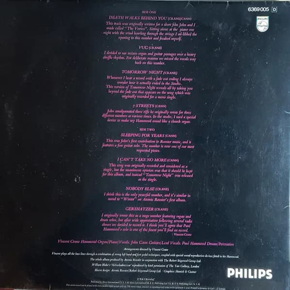 Atomic Rooster — Death Walks Behind You