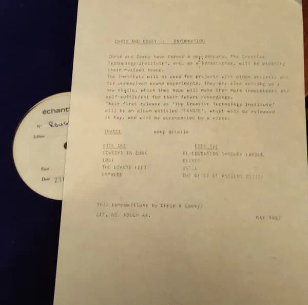 Chris & Cosey — Trance