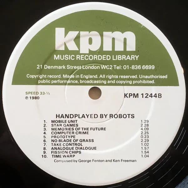 George Fenton / Ken Freeman — Handplayed By Robots