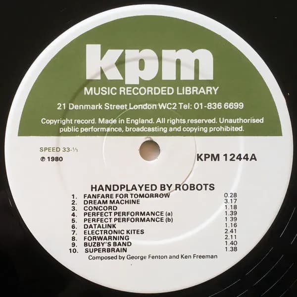George Fenton / Ken Freeman — Handplayed By Robots