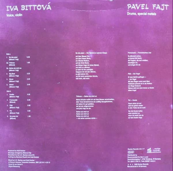 Bittová & Fajt — Svatba