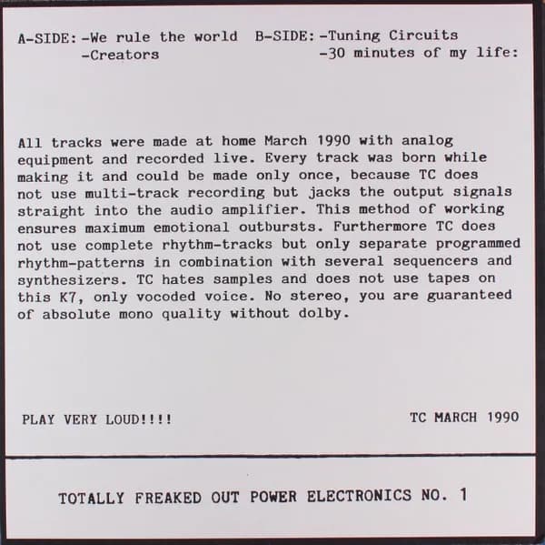 Tuning Circuits — 30 Minutes Of My Life, A Trip Through The Audio Spectrum