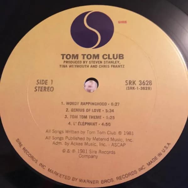 Tom Tom Club — Tom Tom Club