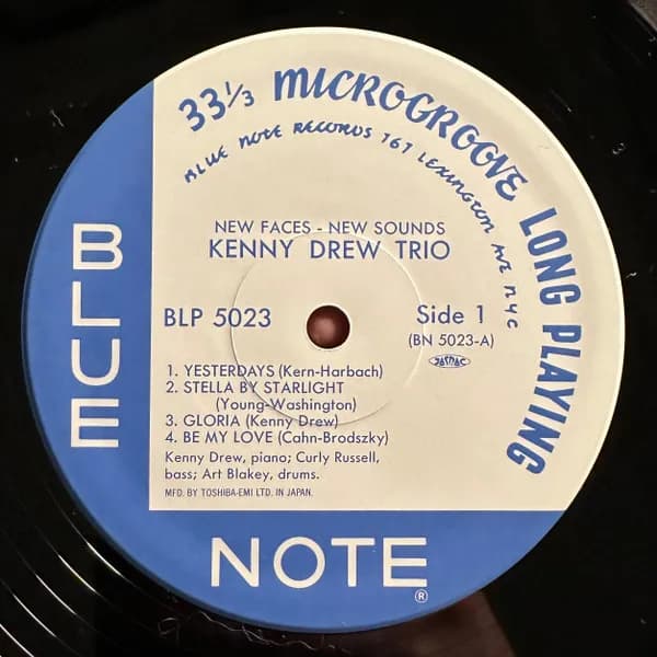 The Kenny Drew Trio — New Faces – New Sounds, Introducing The Kenny Drew Trio