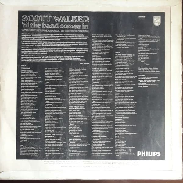 Scott Walker — 'Til The Band Comes In