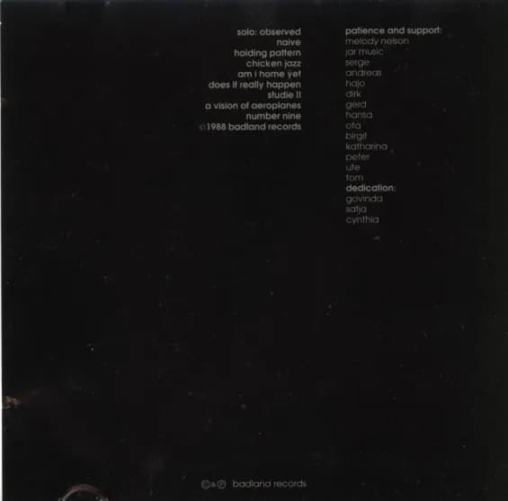 Becker Lehnhoff — Solo: Observed
