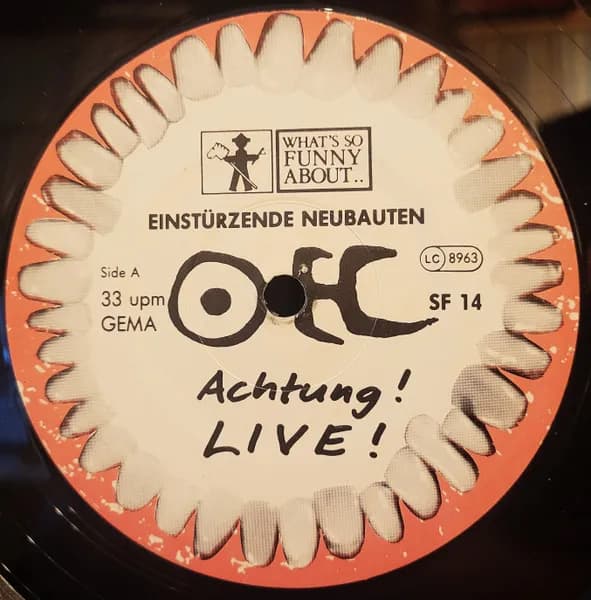 Einstürzende Neubauten — Achtung! Live!