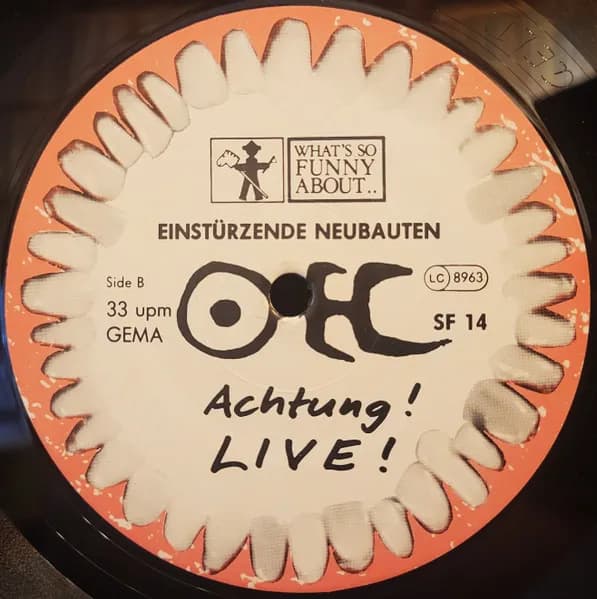 Einstürzende Neubauten — Achtung! Live!