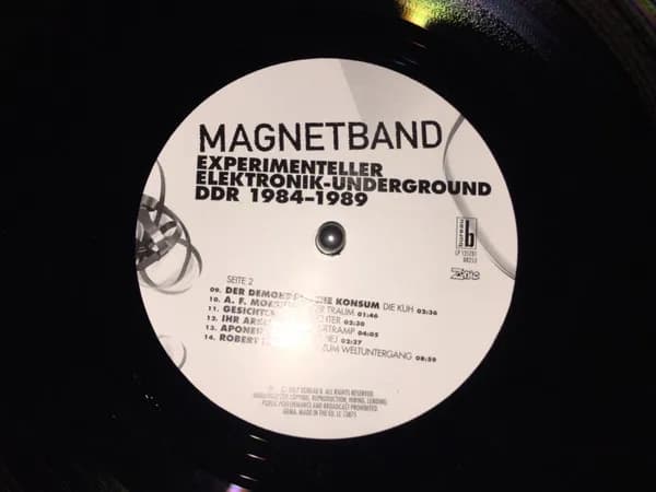 Various — Magnetband (Experimenteller Elektronik-Underground DDR 1984-1989)