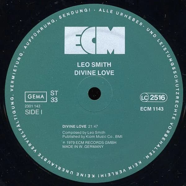 Wadada Leo Smith — Divine Love