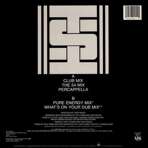 Information Society — What's On Your Mind (Pure Energy)