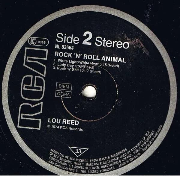 Lou Reed — Rock N Roll Animal