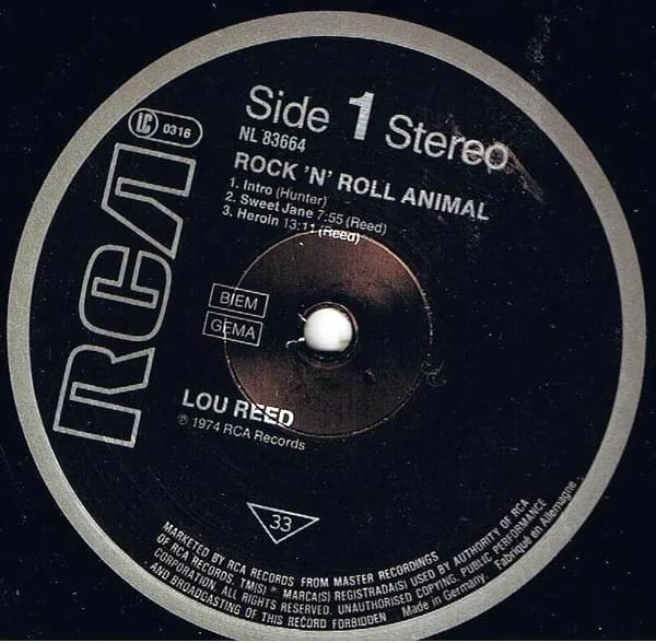 Lou Reed — Rock N Roll Animal
