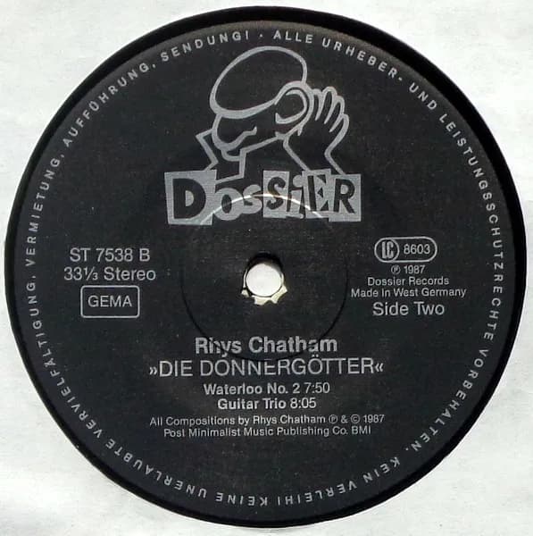 Rhys Chatham — Die Donnergötter