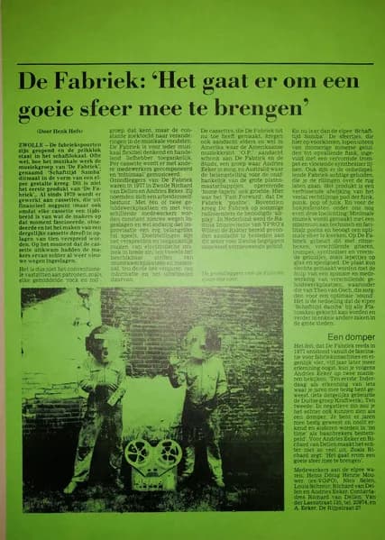 De Fabriek — Schafttijdsamba
