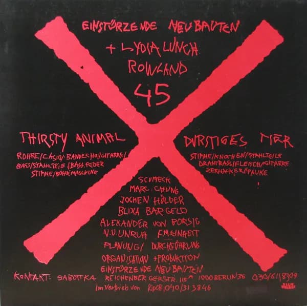 Einstürzende Neubauten — Thirsty Animal