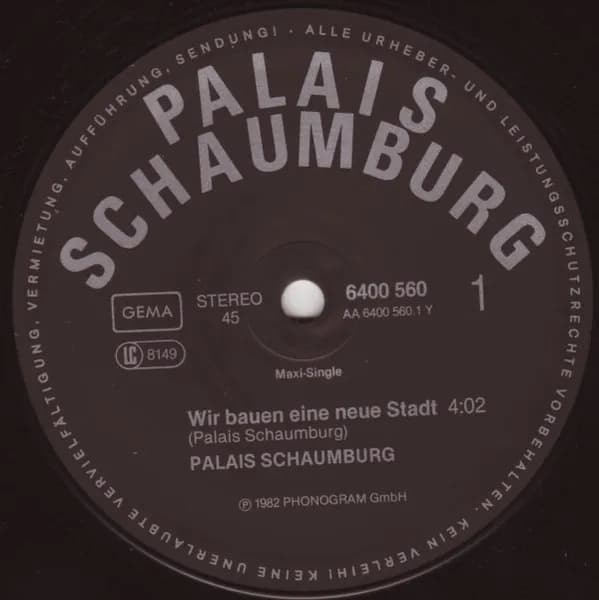 Palais Schaumburg — Wir Bauen Eine Neue Stadt / Madonna