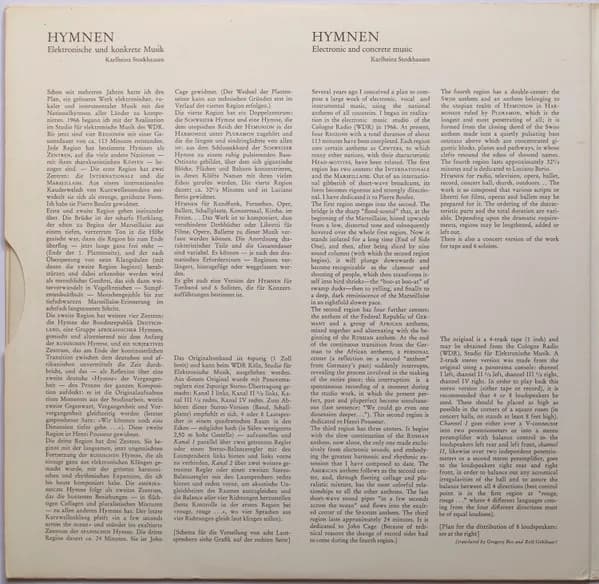 Karlheinz Stockhausen — Hymnen