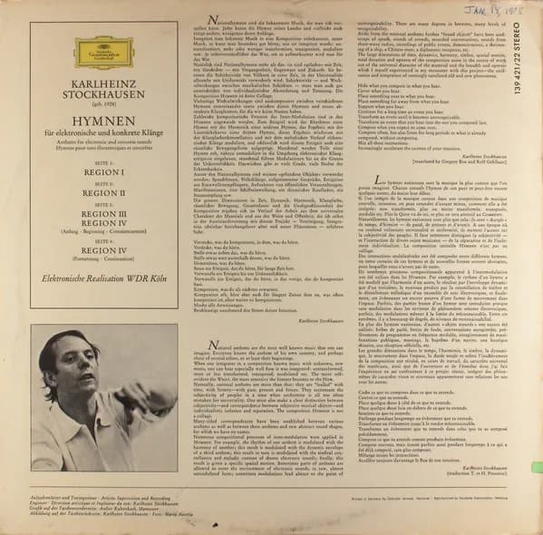 Karlheinz Stockhausen — Hymnen