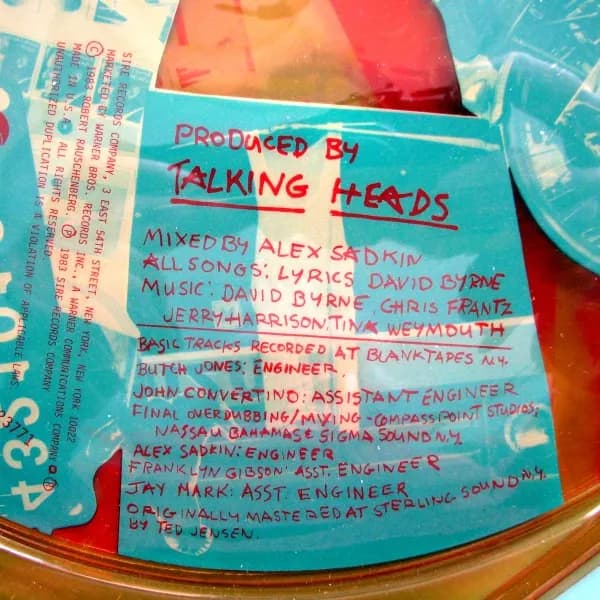 Talking Heads — Speaking In Tongues