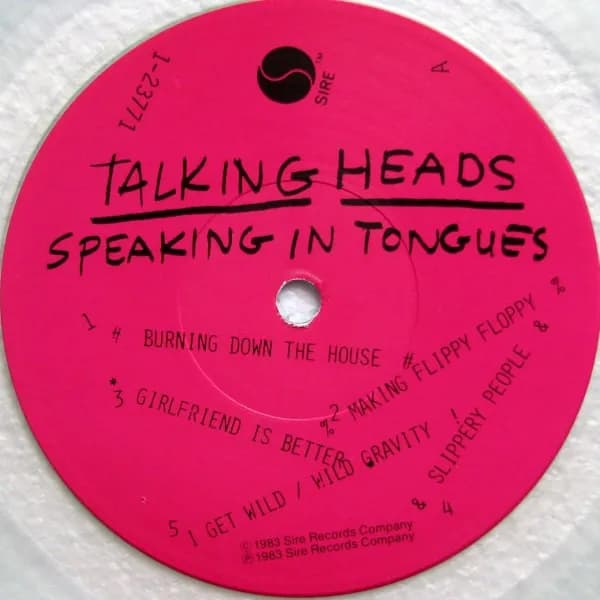 Talking Heads — Speaking In Tongues