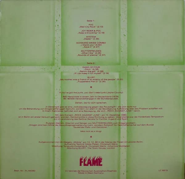 Various — Rock Against Junk