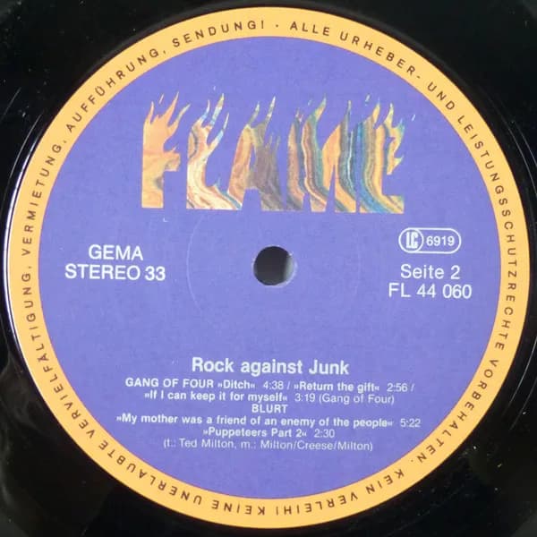 Various — Rock Against Junk