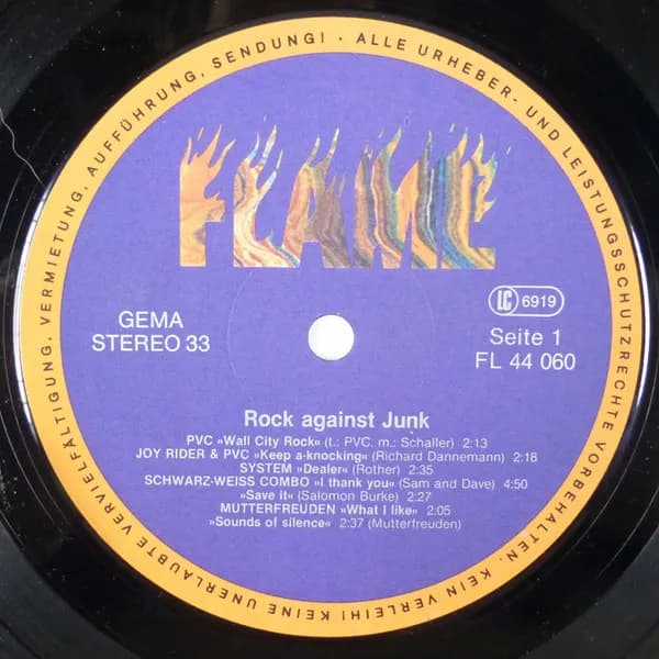 Various — Rock Against Junk