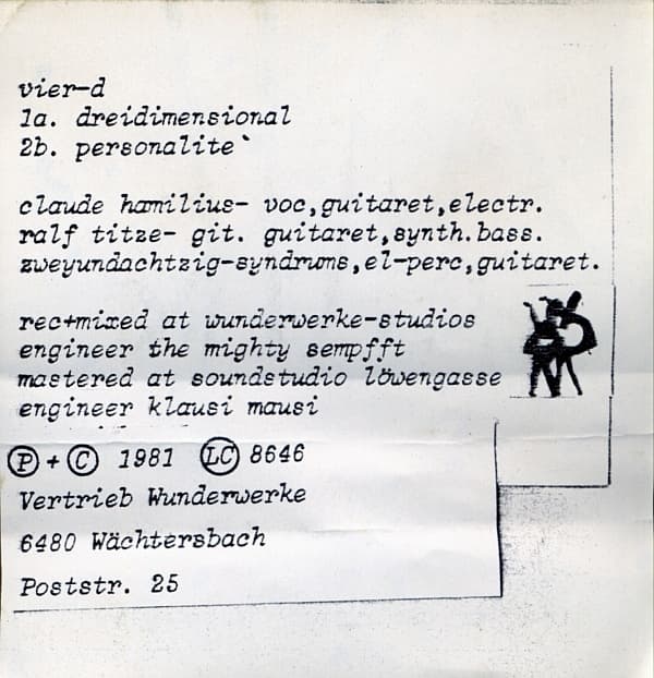 4D (Dreidmensional / Personalite)